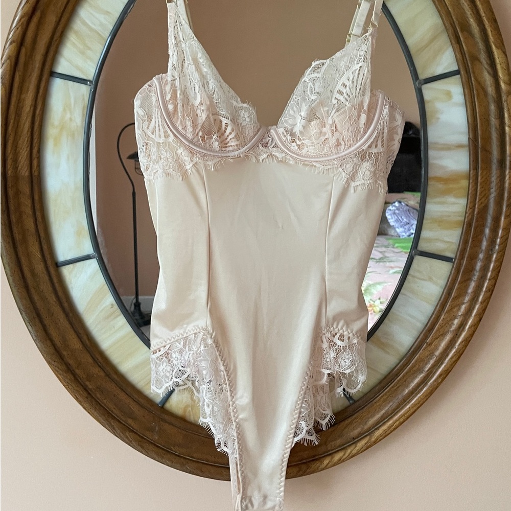 Fashion Nova. Pretty Nylon Spandex Lacy Lingerie Teddy S/M